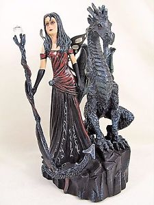 Dark Fairy with Guardian Dragon ST-24